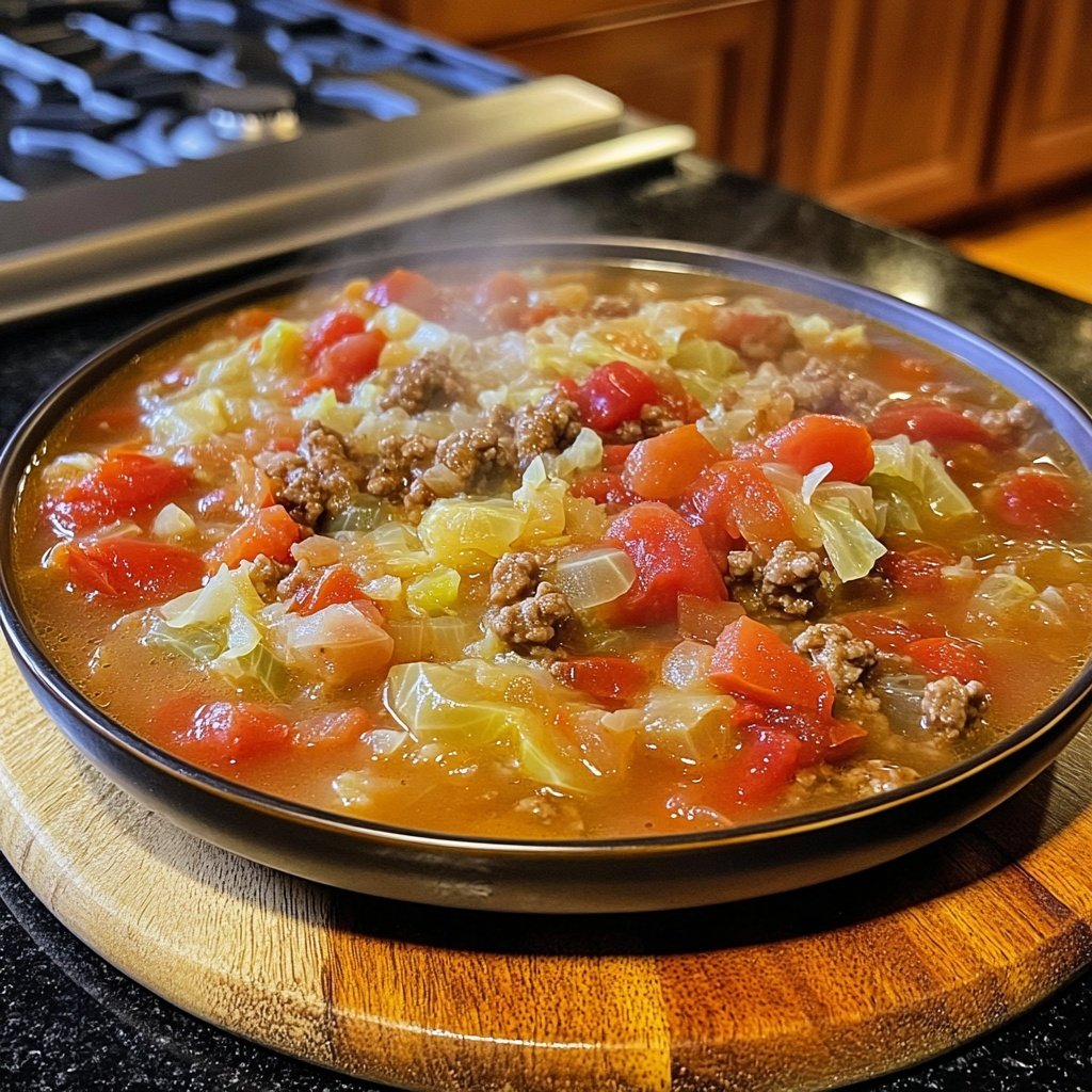 Unstuffed Cabbage Soup