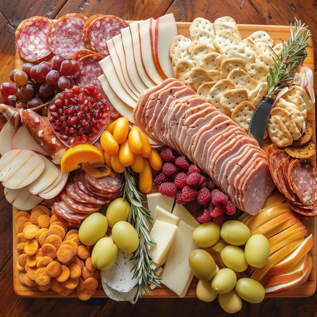 Thanksgiving Turkey Charcuterie Board