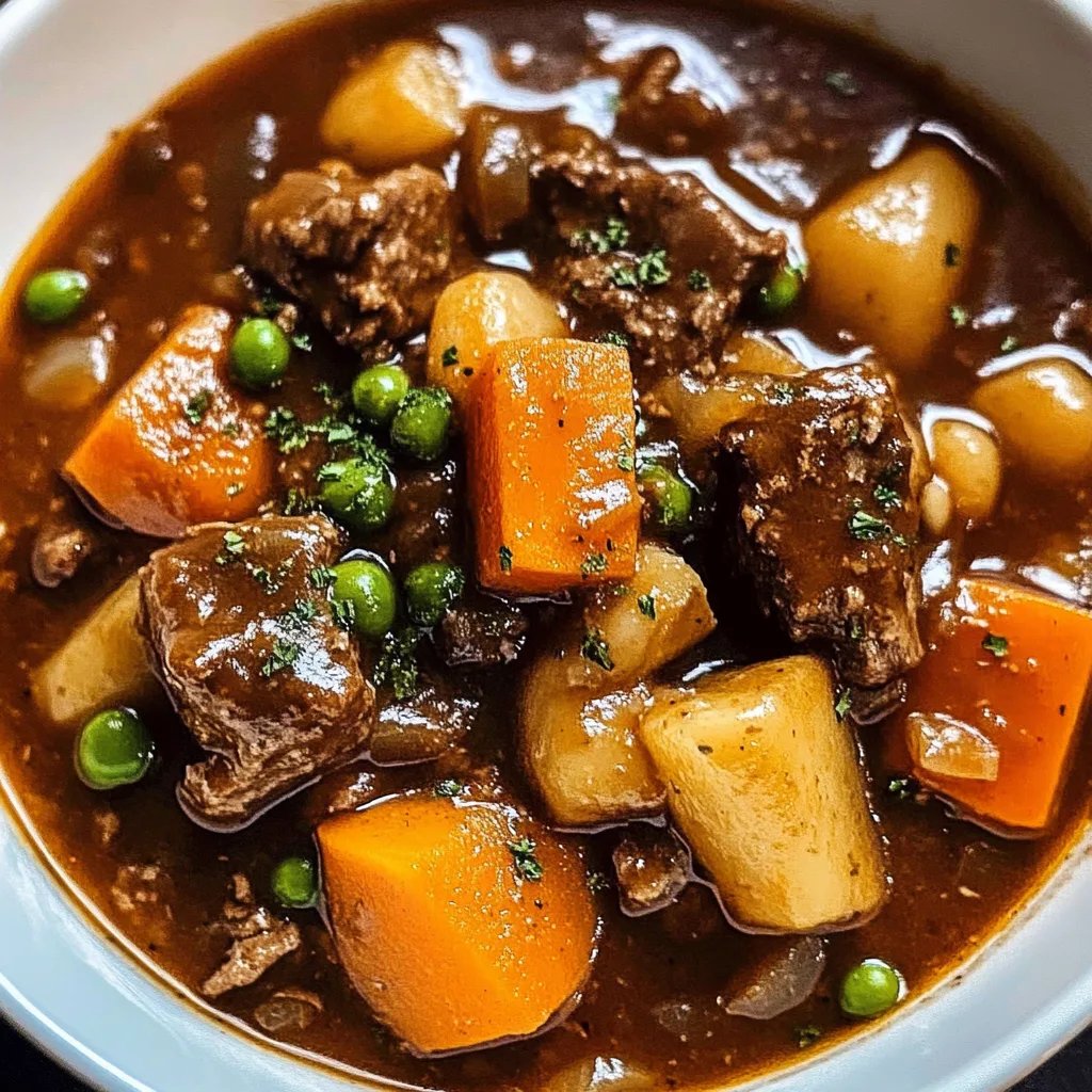 Comforting Crockpot Beef Stew