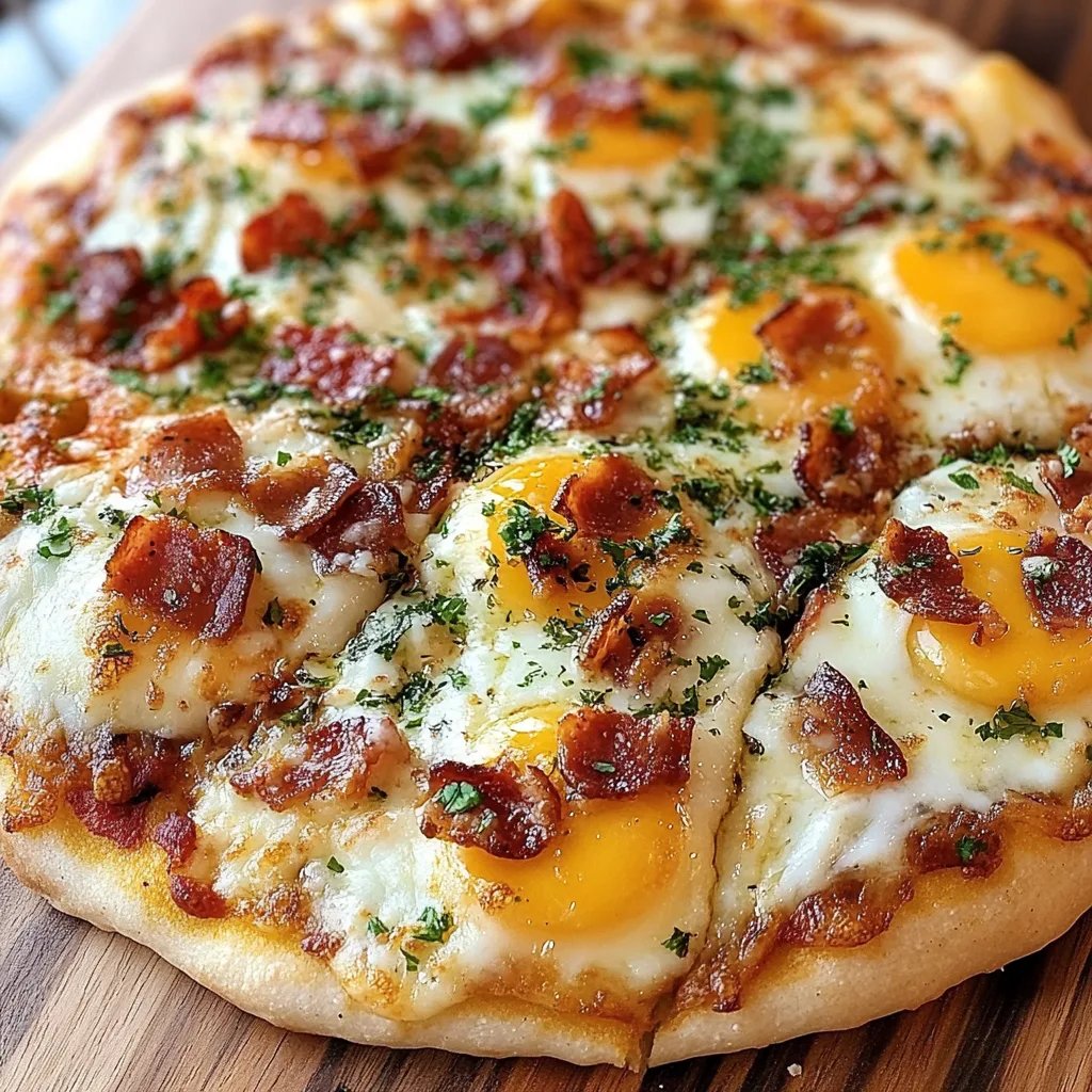 Bacon, Egg & Cheese Breakfast Pizzas: The Incredible Ultimate Recipe