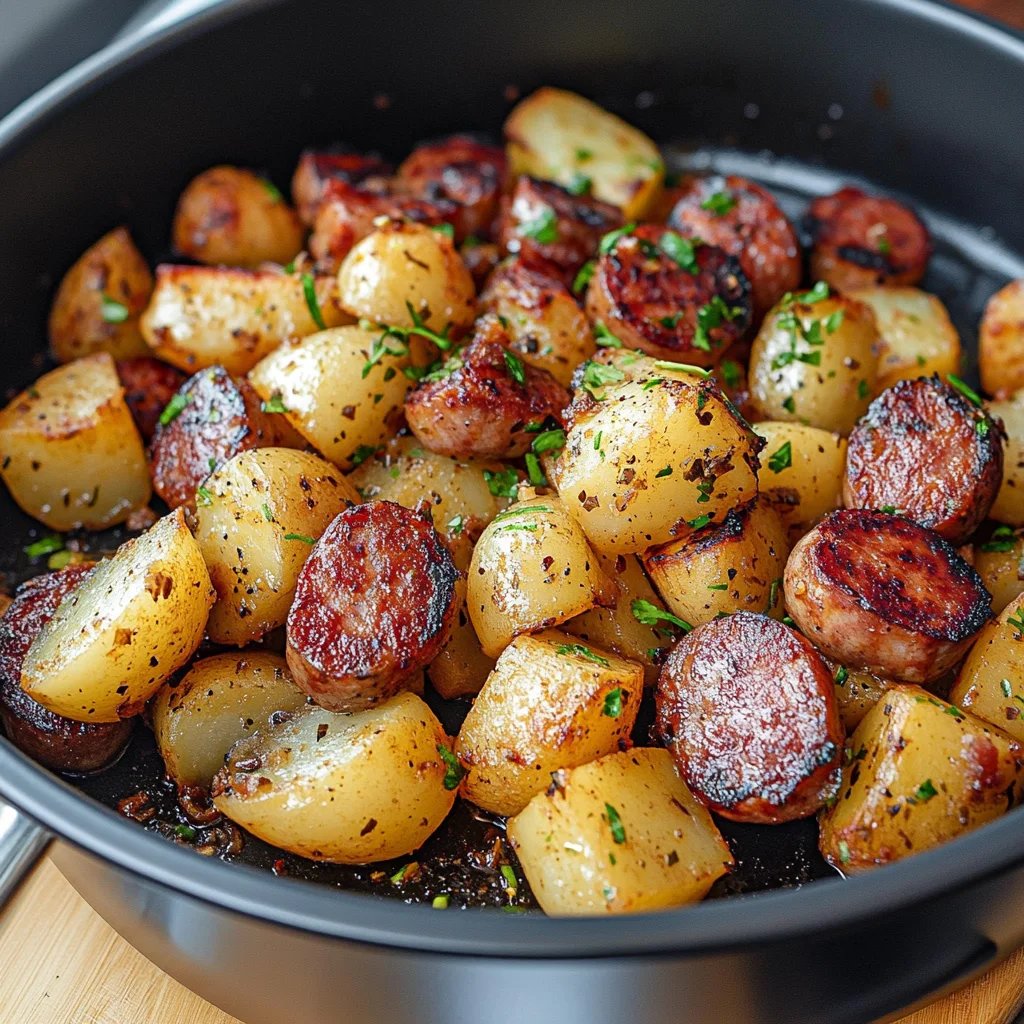 Air Fryer Potatoes & Sausage: An Incredible Ultimate Recipe