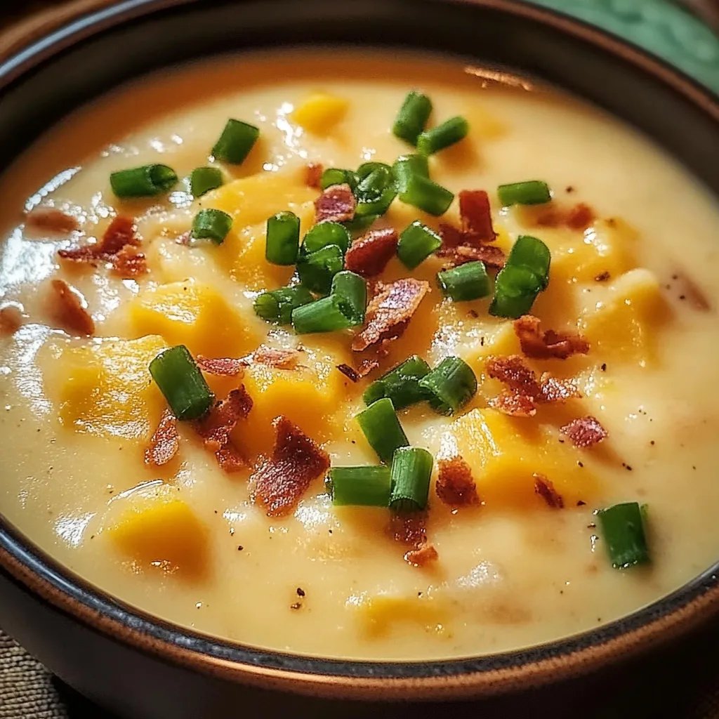 Comforting Loaded Baked Potato Soup