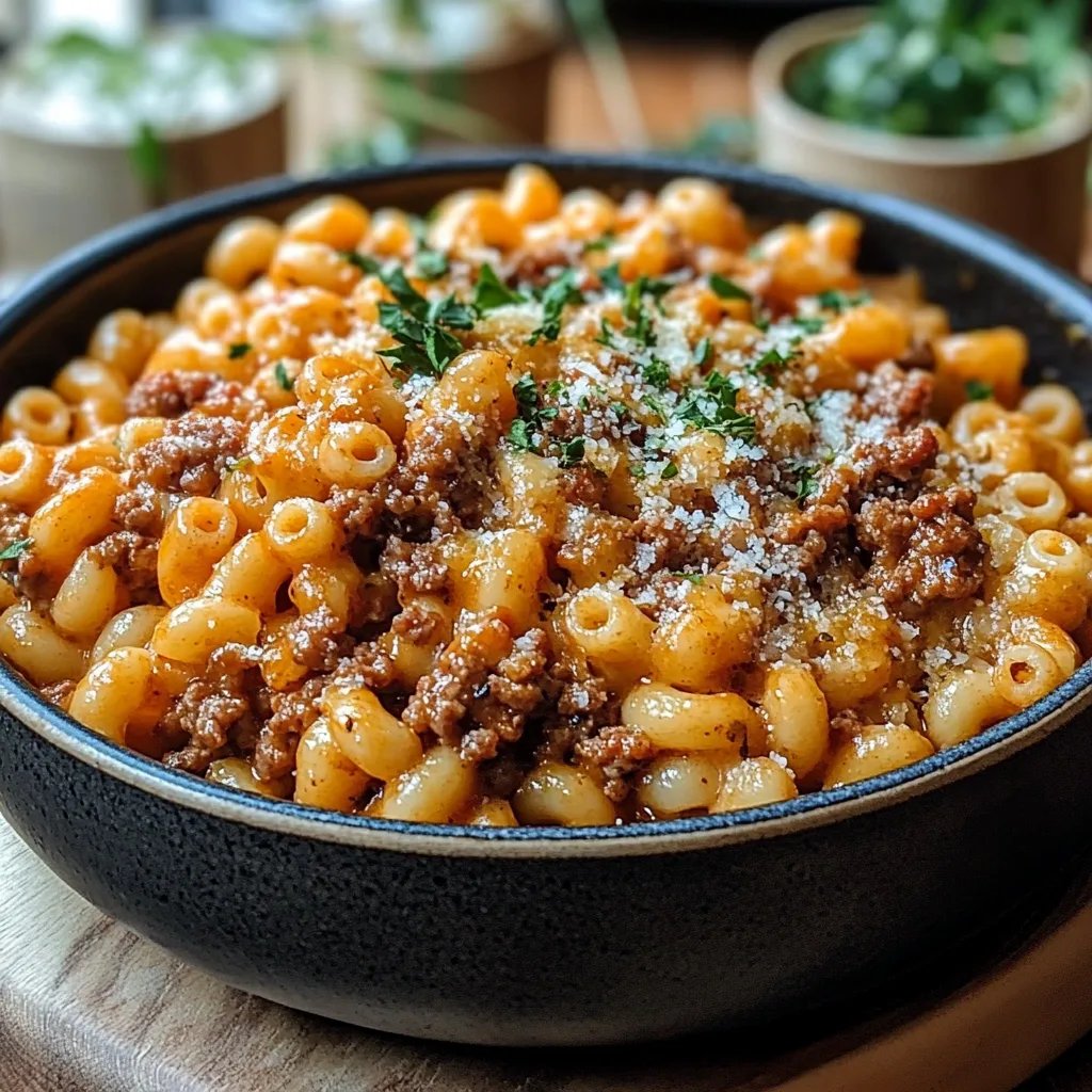 One-Pot Cheeseburger Macaroni: An Amazing Ultimate Recipe