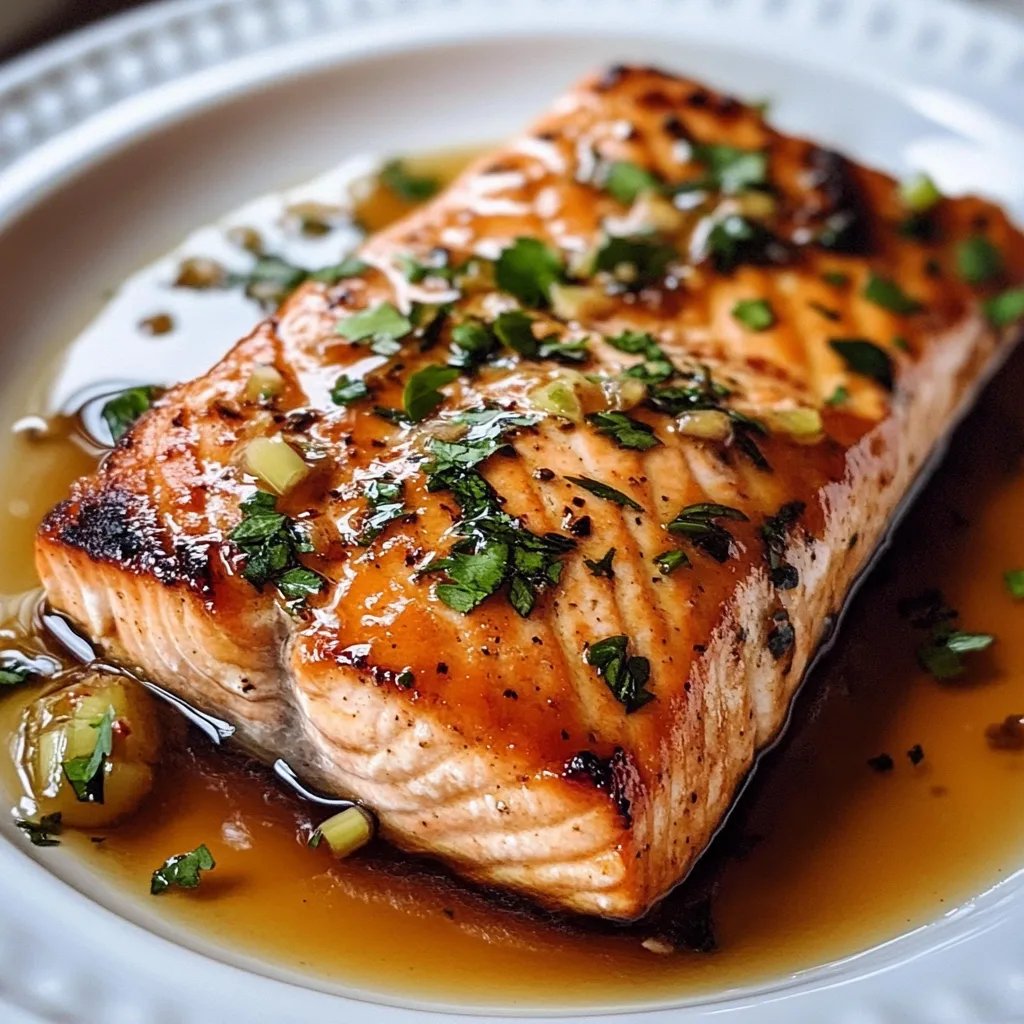 Honey Glazed Salmon