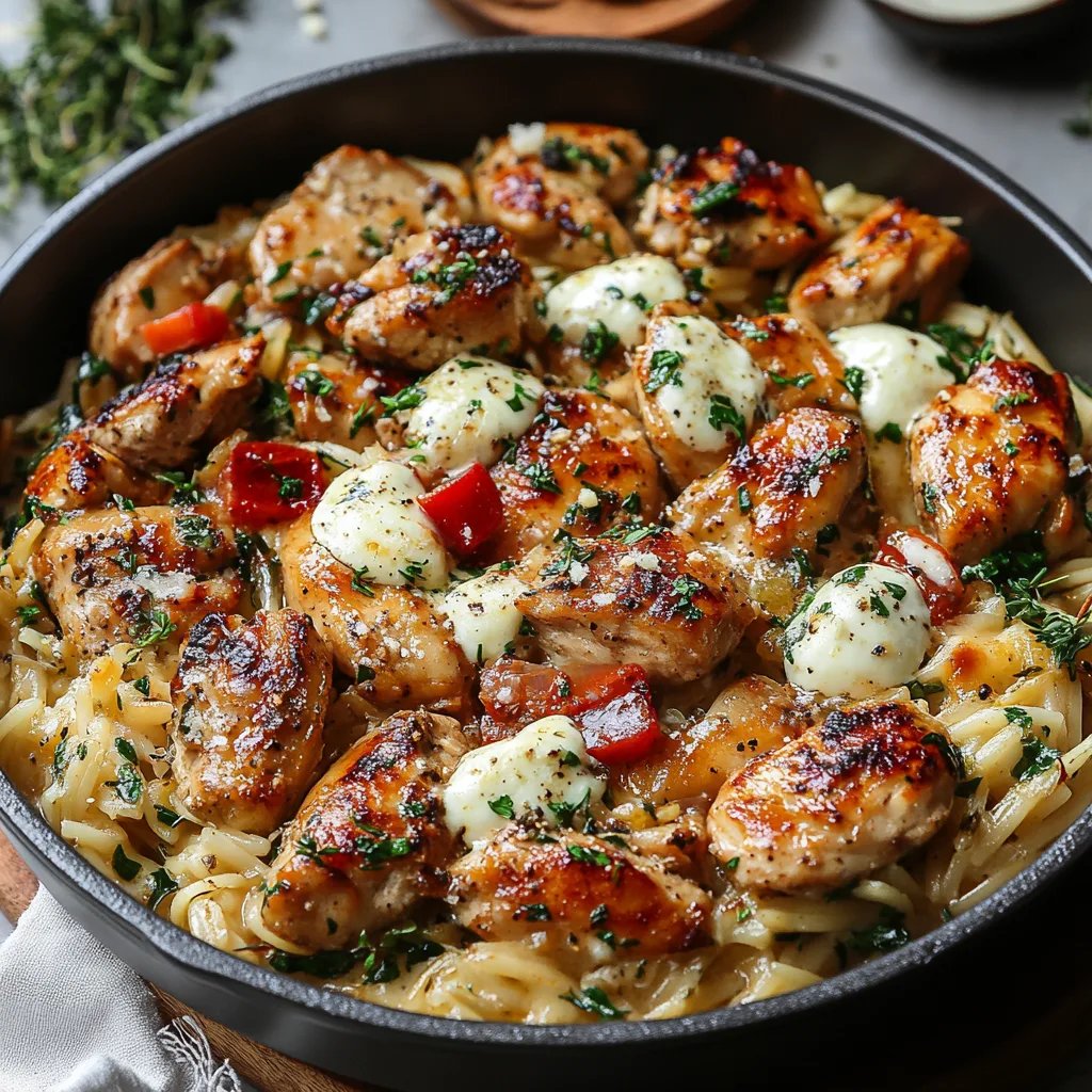 Lemon-Feta Chicken and Orzo: An Incredible Ultimate Recipe