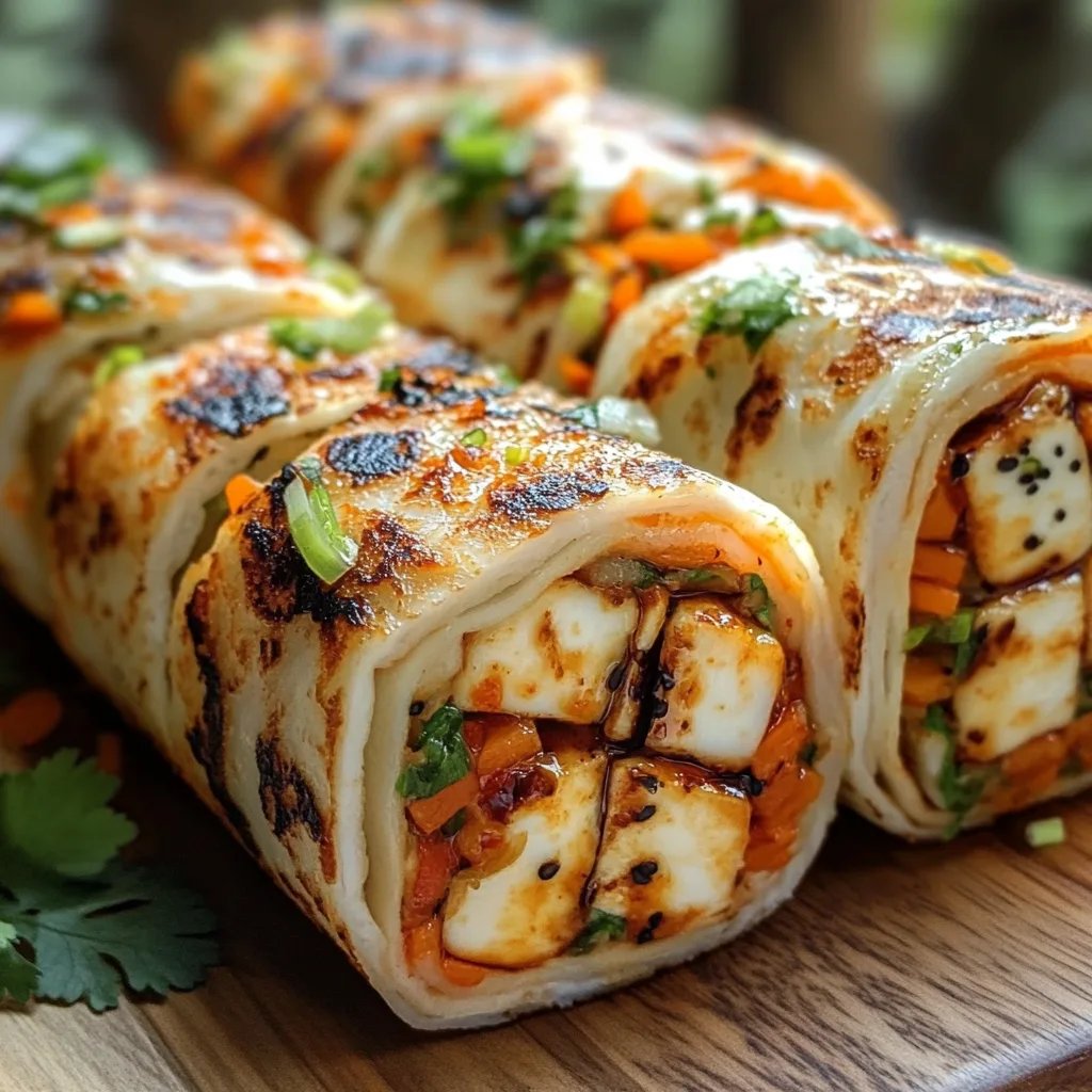 Sweet Chili Halloumi Wraps: An Incredible Ultimate Recipe