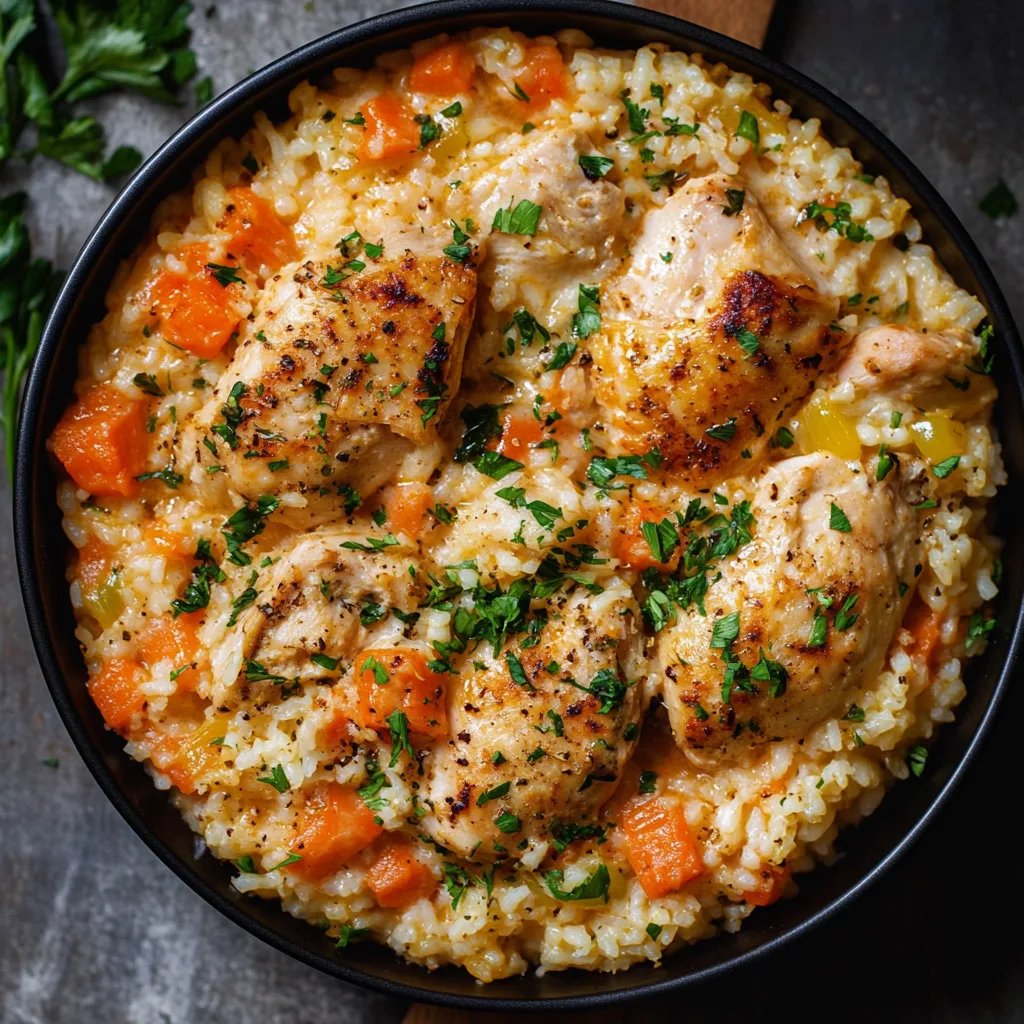 Cozy One-Pot Chicken & Rice (Gluten-Free)