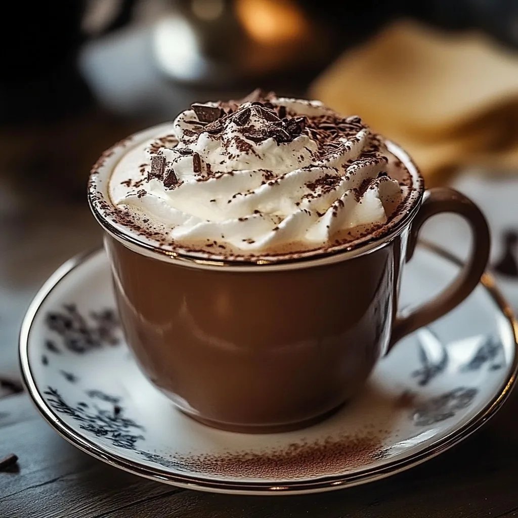 Cozy French Hot Chocolate Bliss
