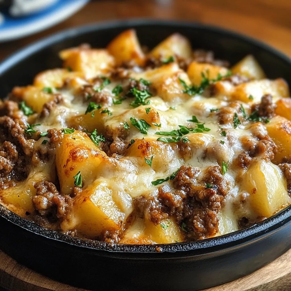 Cheesy Ground Beef & Potatoes: An Incredible Ultimate Recipe