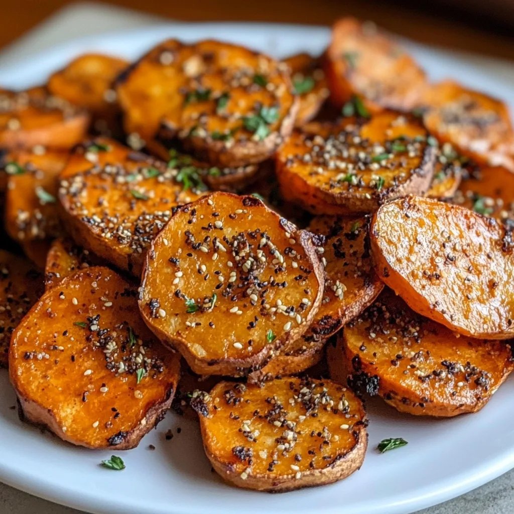 Sweet Potato Everything Bagel Chips: An Amazing Ultimate Recipe
