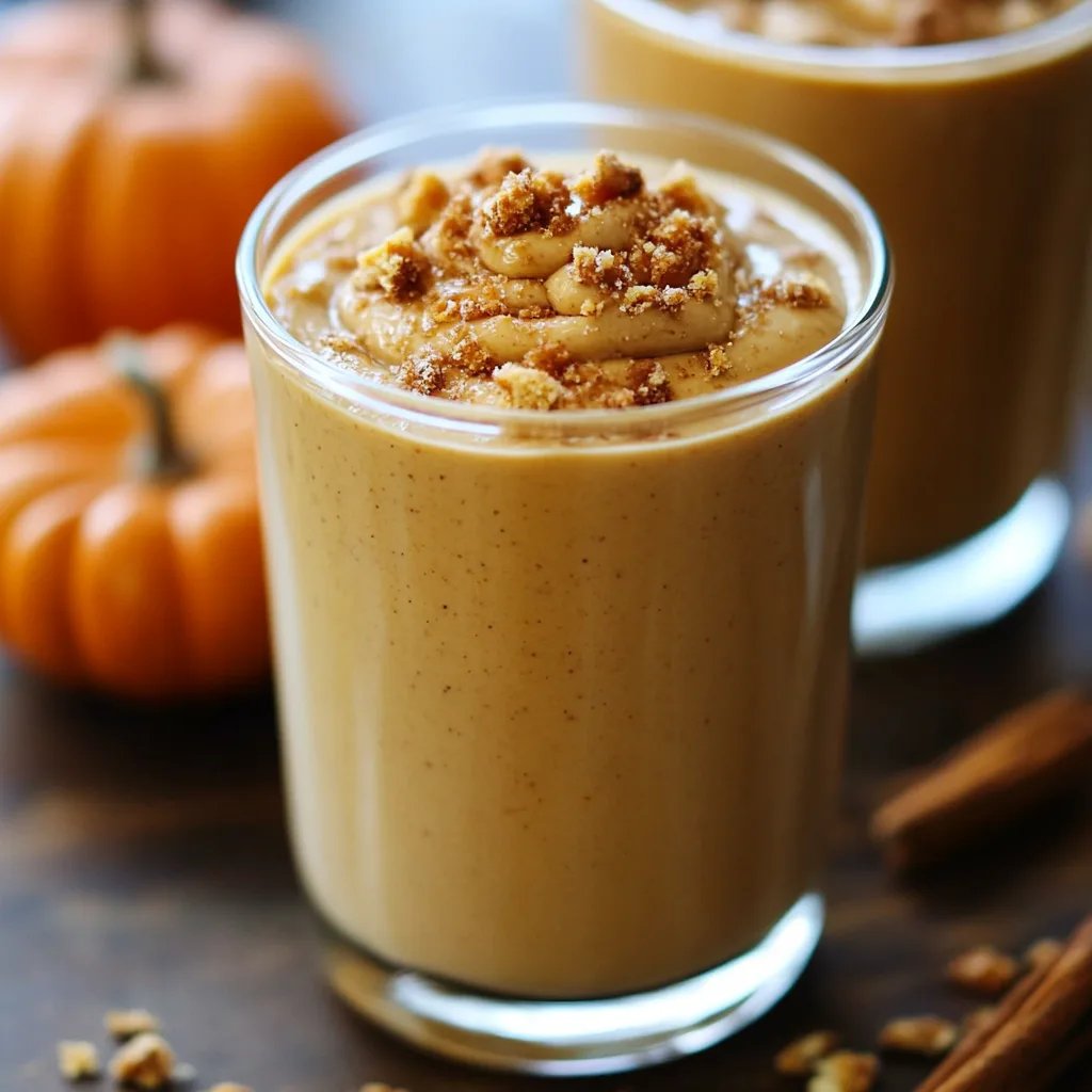 Pumpkin Pie Protein Smoothie: An Incredible Ultimate Recipe with 5 Ingredients