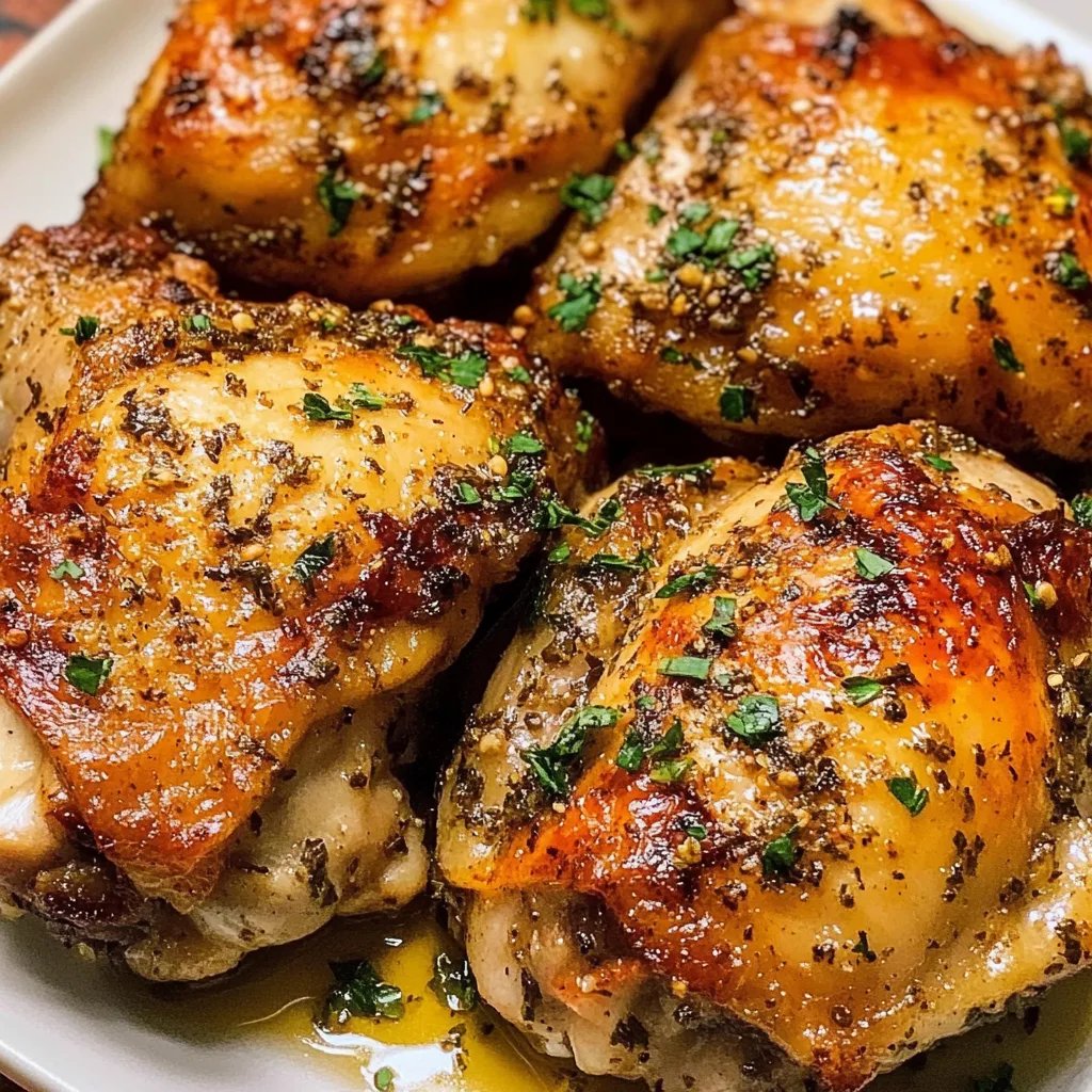 Lemon Pepper Chicken Thighs