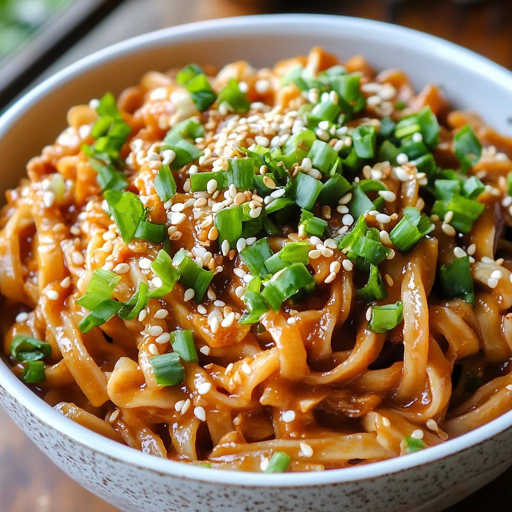 10 Minute Peanut Sauce Rice Noodles: An Incredible Amazing Recipe