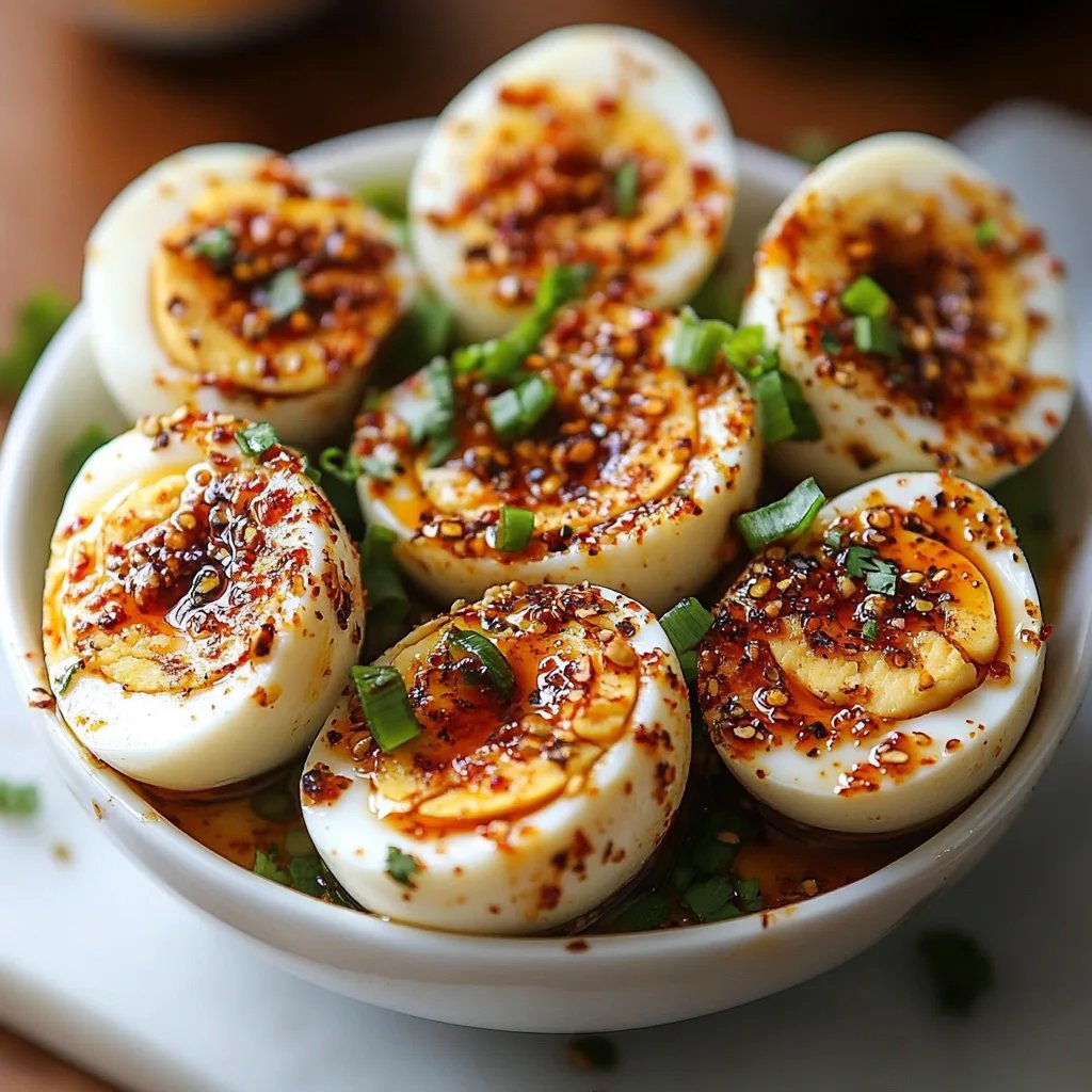 Spicy Chili Garlic Deviled Eggs: An Amazing Ultimate Recipe You'll Love