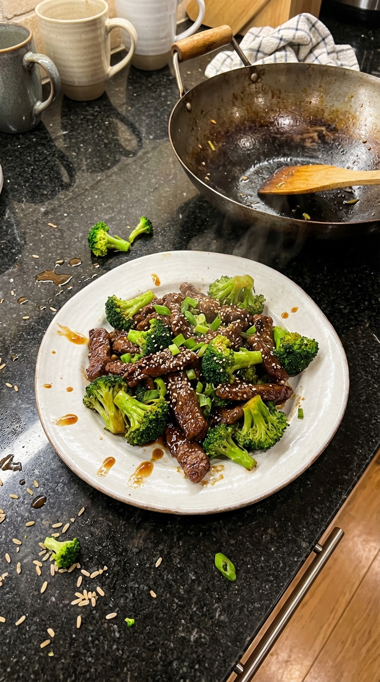 Quick Beef and Broccoli Stir Fry