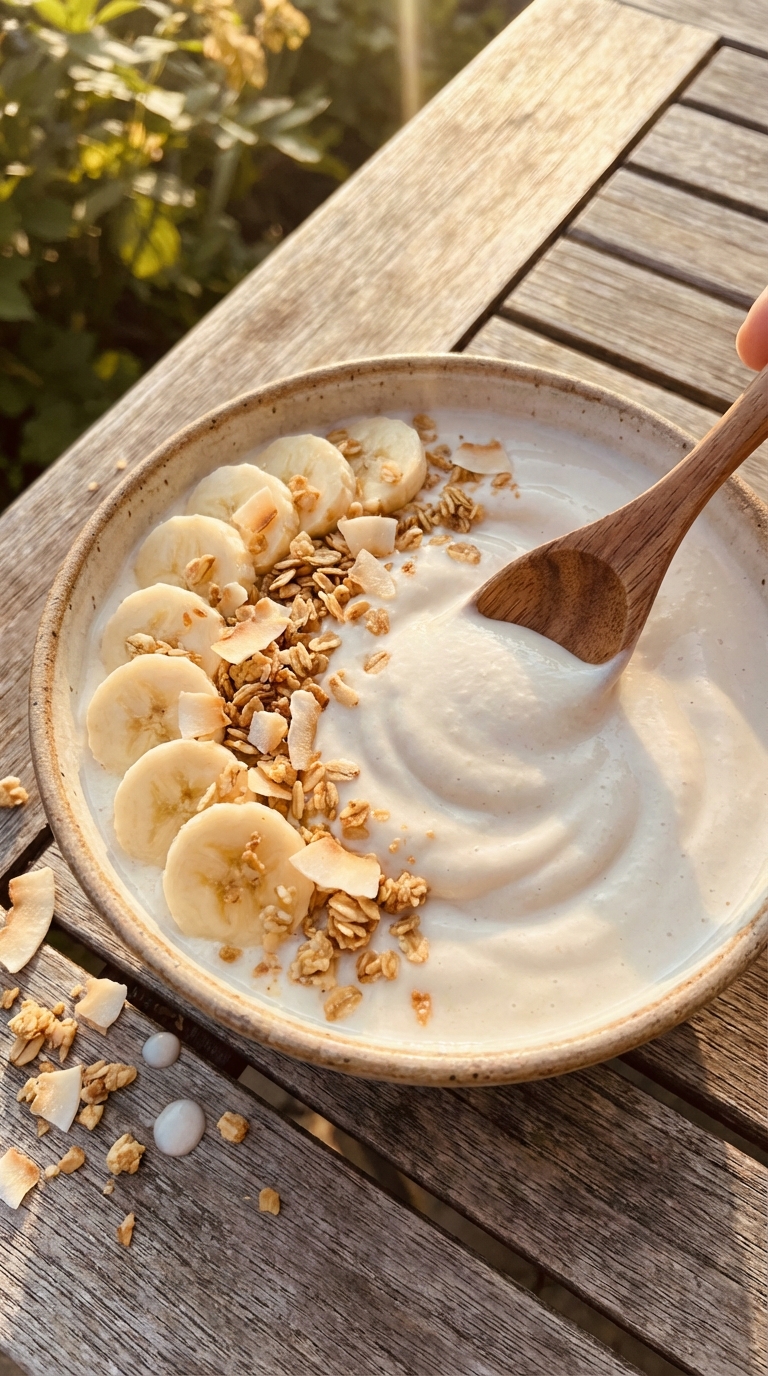 Coconut Vanilla Smoothie Bowl