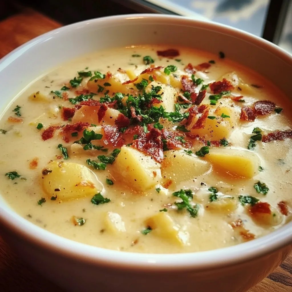 Heavenly Loaded Baked Potato Soup: An Incredible 7-Ingredient Recipe