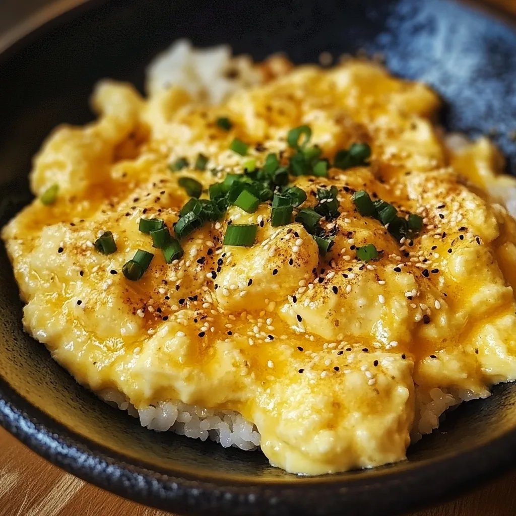 Miso Eggs Silky Japanese Style Scrambled Eggs
