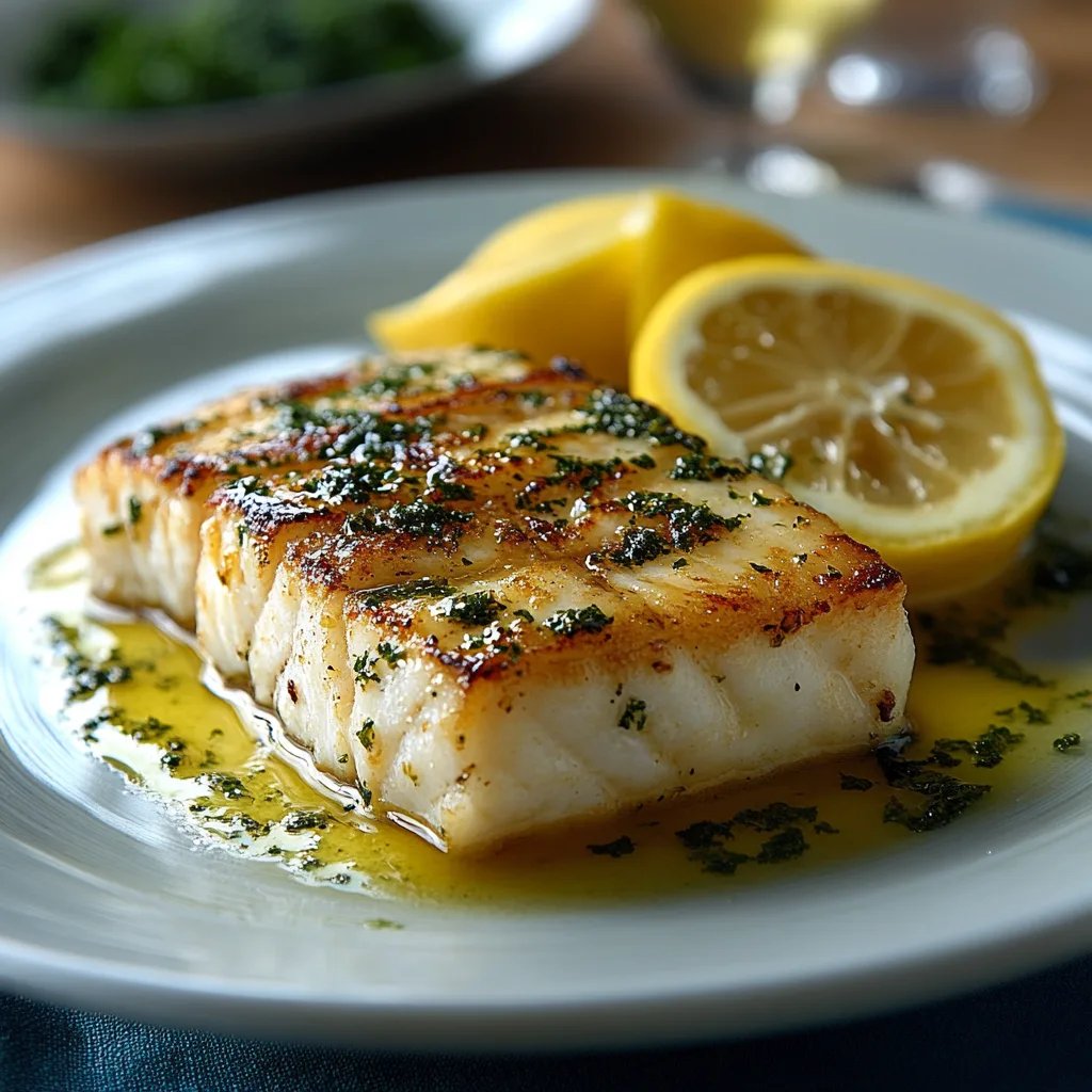 Pan-fried Fish Hake with Lemon: An Incredible Amazing Recipe