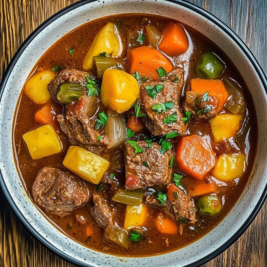 Crockpot Summer Beef Stew