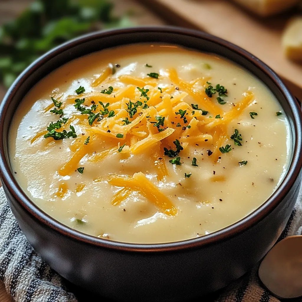 Creamy Cheesy Potato Soup