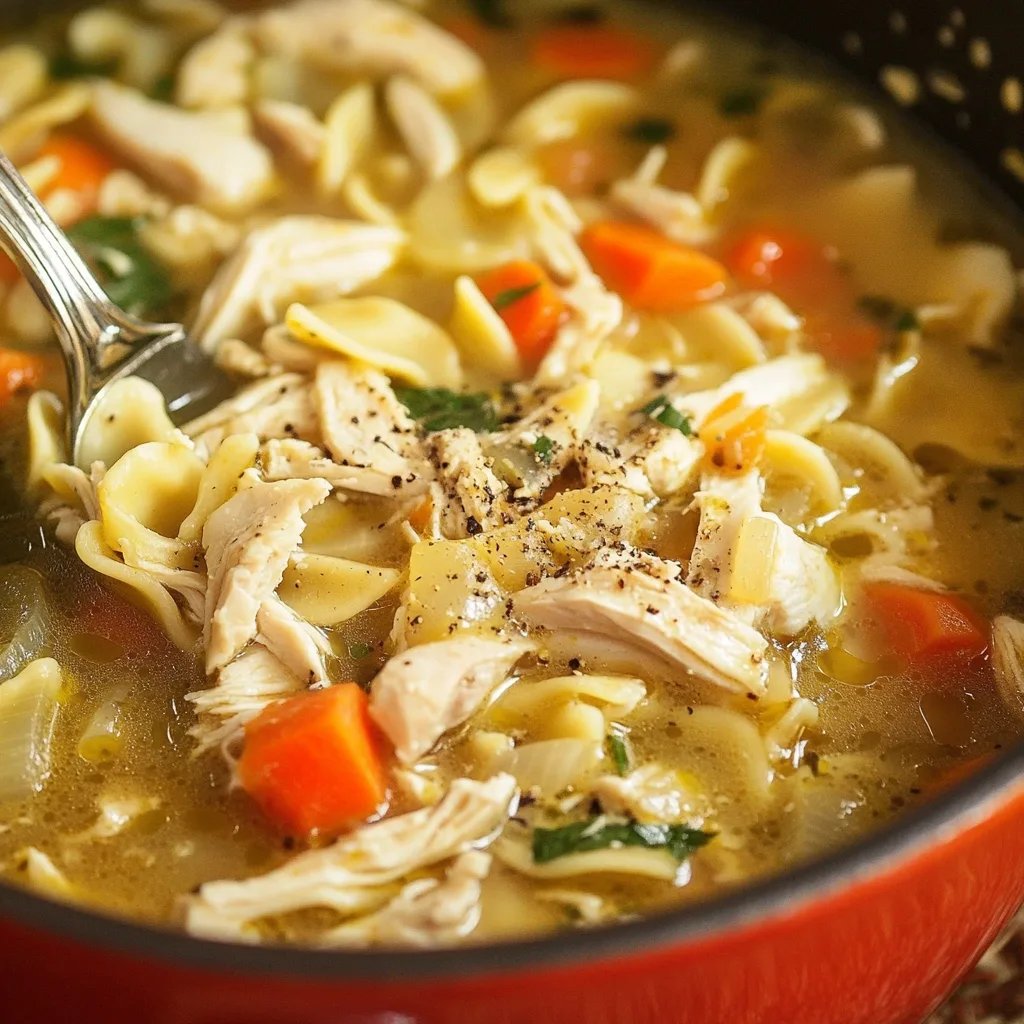 Easy Homemade Chicken Noodle Soup