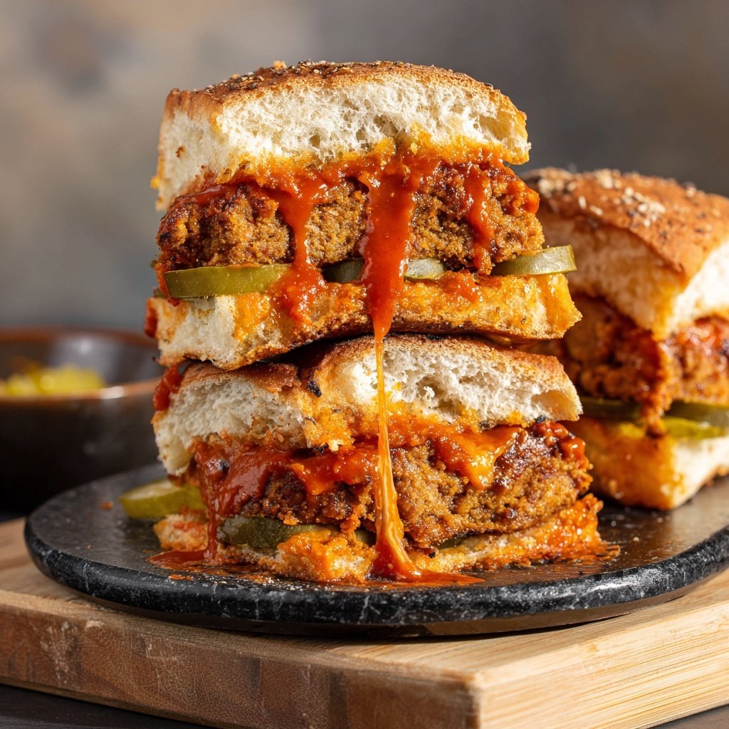 Spicy Sriracha Slider Sensation