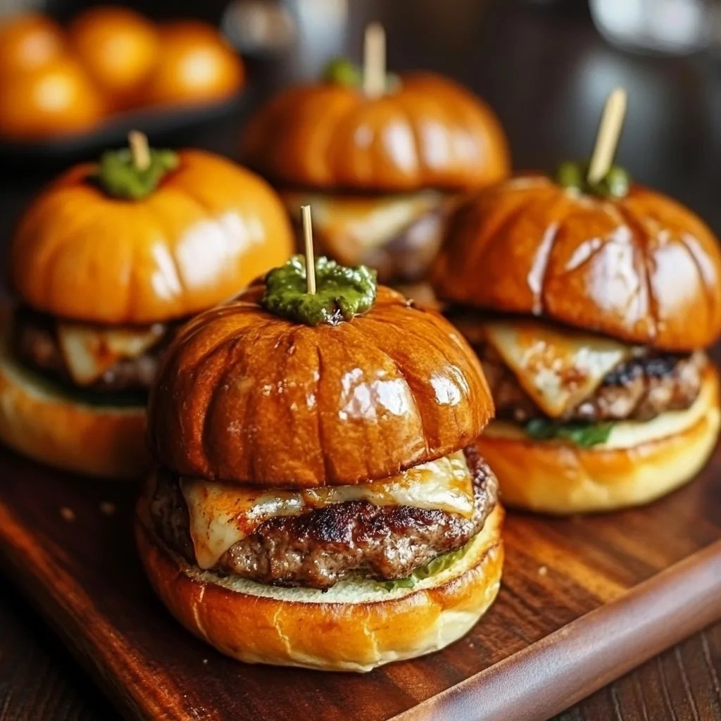 Pumpkin-Shaped Sliders: An Amazing Ultimate Recipe for Fall