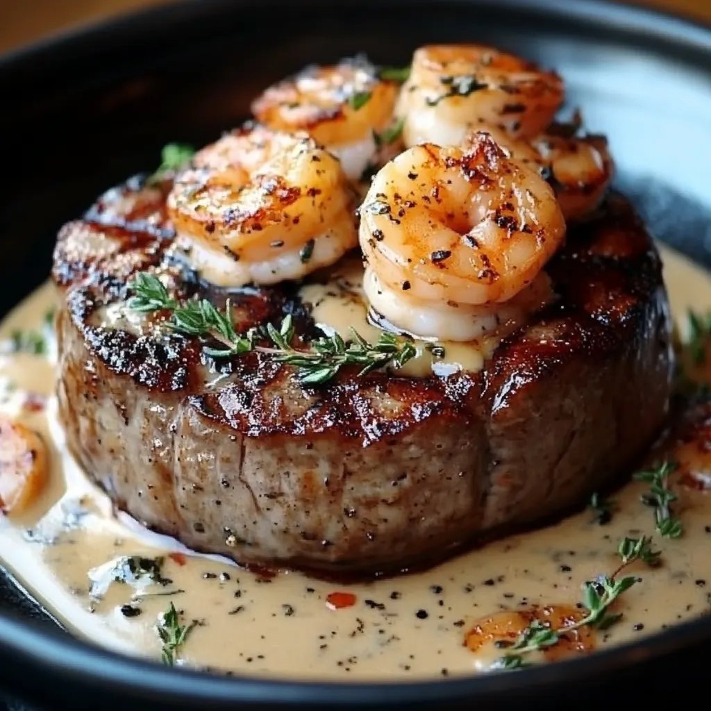 Filet Mignon with Shrimp & Lobster Cream Sauce: An Incredible Ultimate Recipe