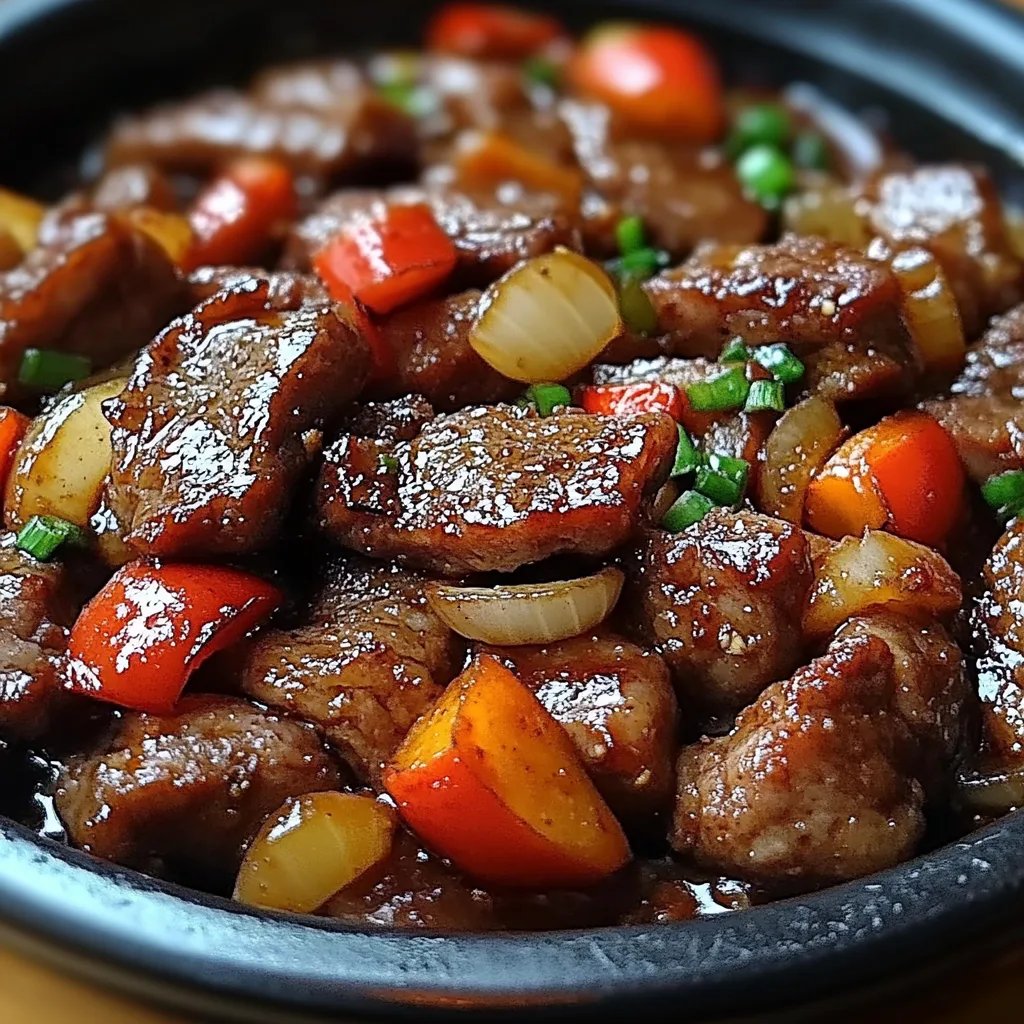 Sizzling Chinese Pepper Steak with Onions: An Incredible Ultimate Recipe