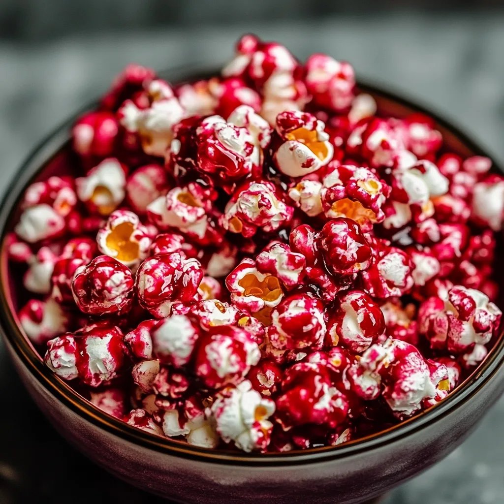 Bloody Red Velvet Popcorn: An Incredible Ultimate Treat for Movie Nights