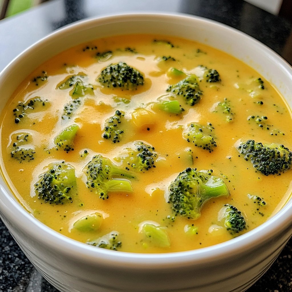 Comfort Broccoli Cheddar Soup​