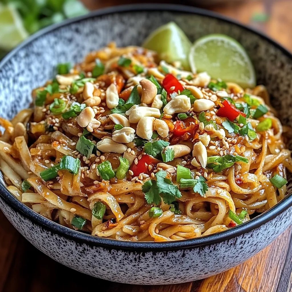 Thai Peanut Noodles: An Amazing Ultimate Recipe