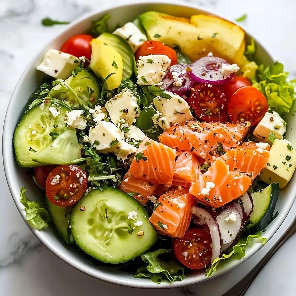 Smoked Salmon Salad