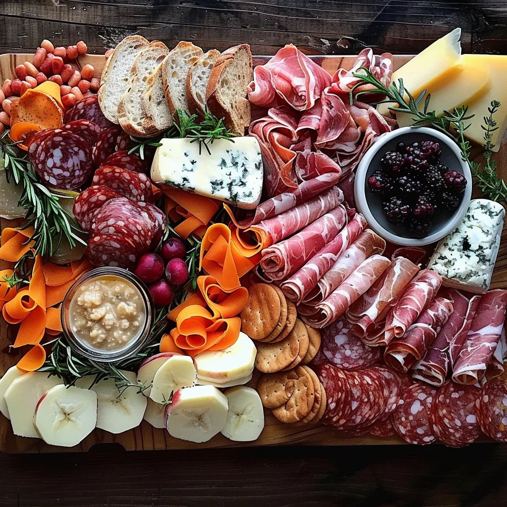 Turkey Shaped Charcuterie Boards