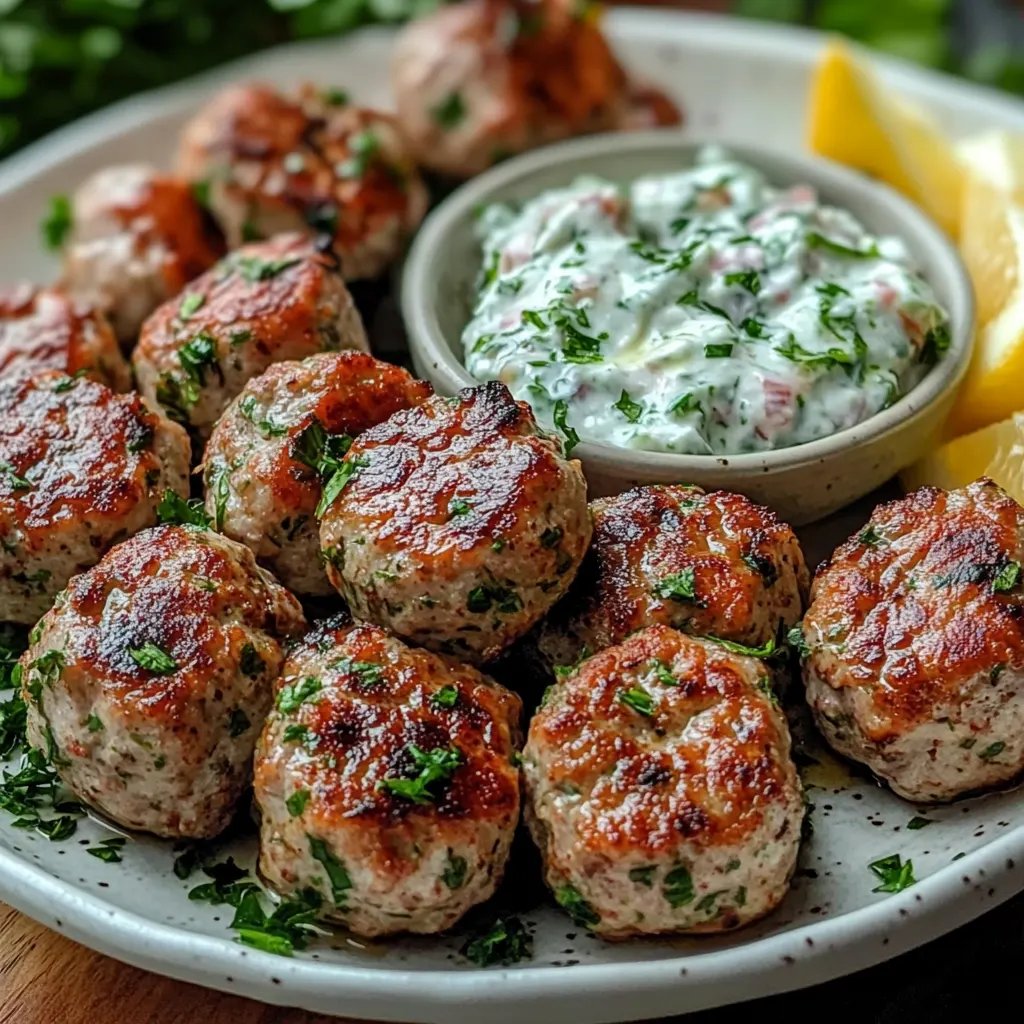 Greek Turkey Meatballs with Tzatziki: An Incredible Ultimate Recipe