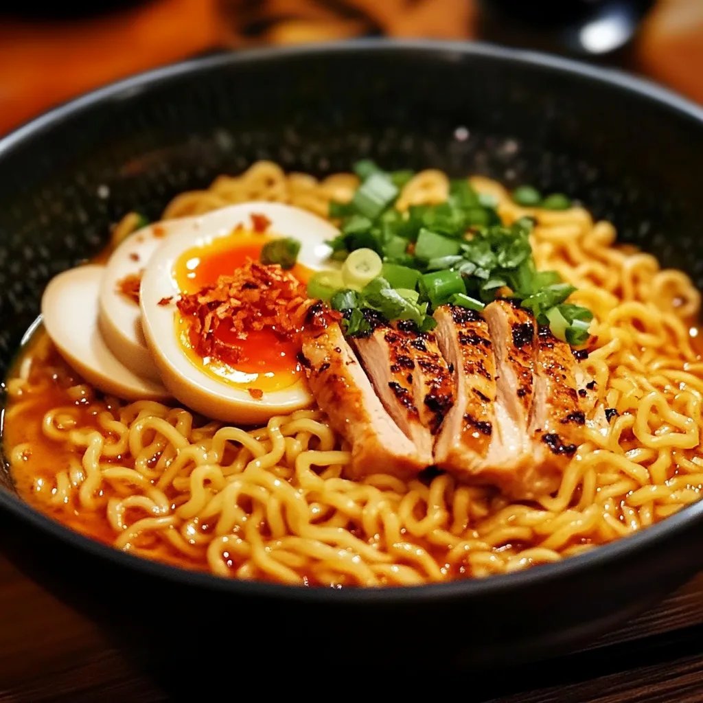 Chicken Ramen Noodles