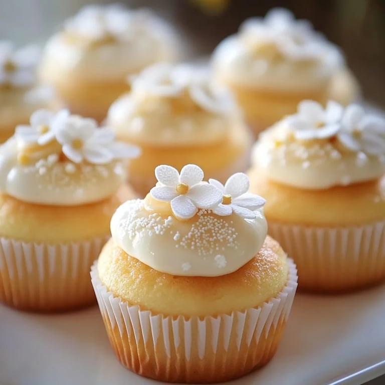Japanese Cotton Cupcakes