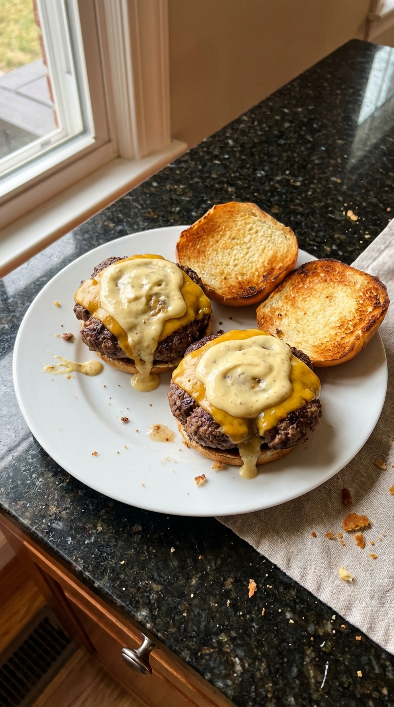 Classic Beef Burgers with Aioli