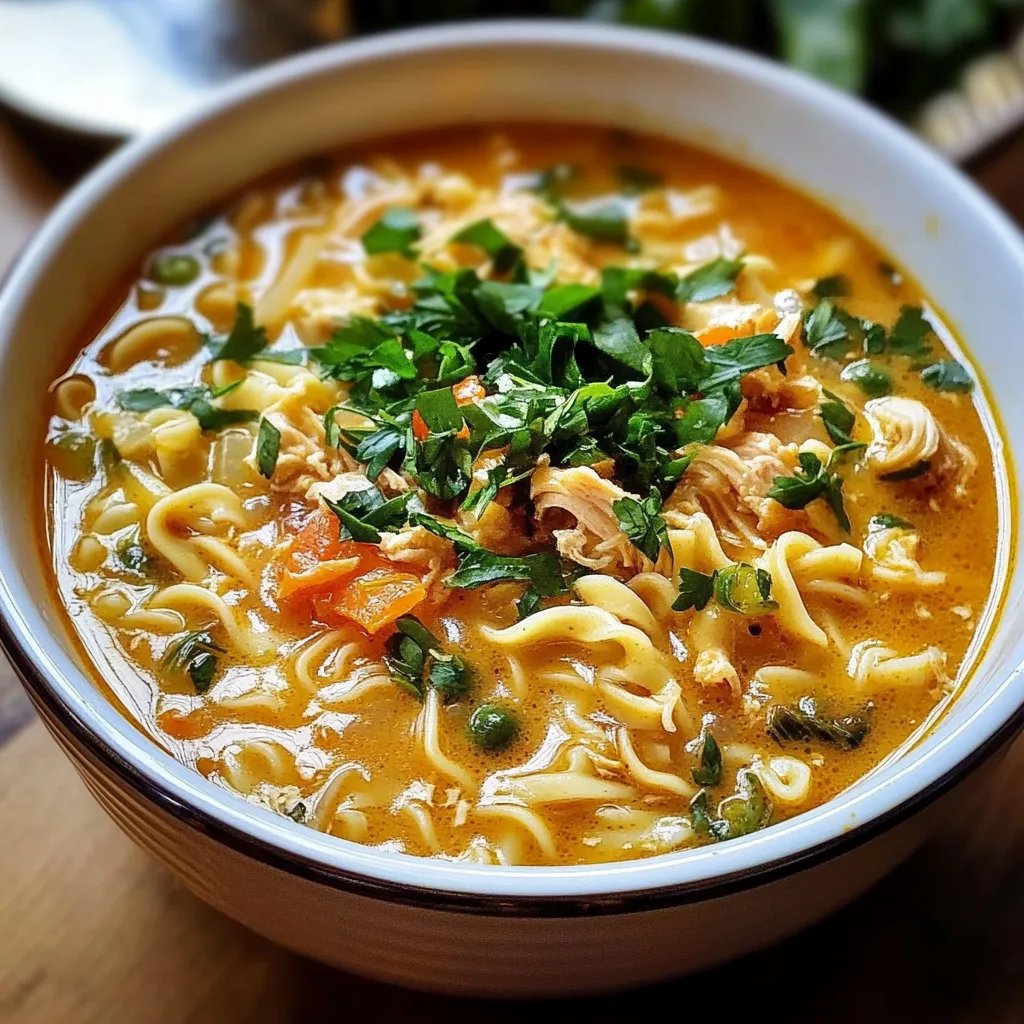 Crack Chicken Noodle Soup