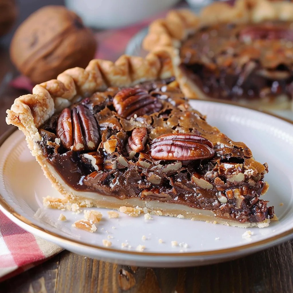 Brownie Pecan Pie