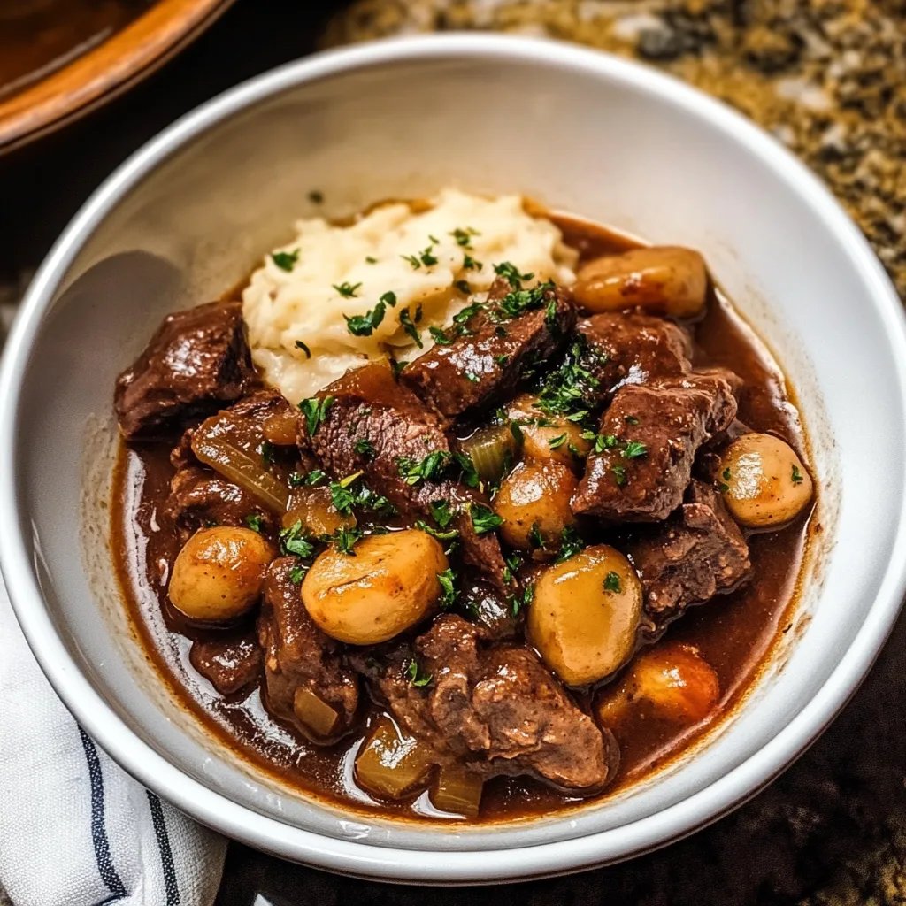 Classic Beef Bourguignon