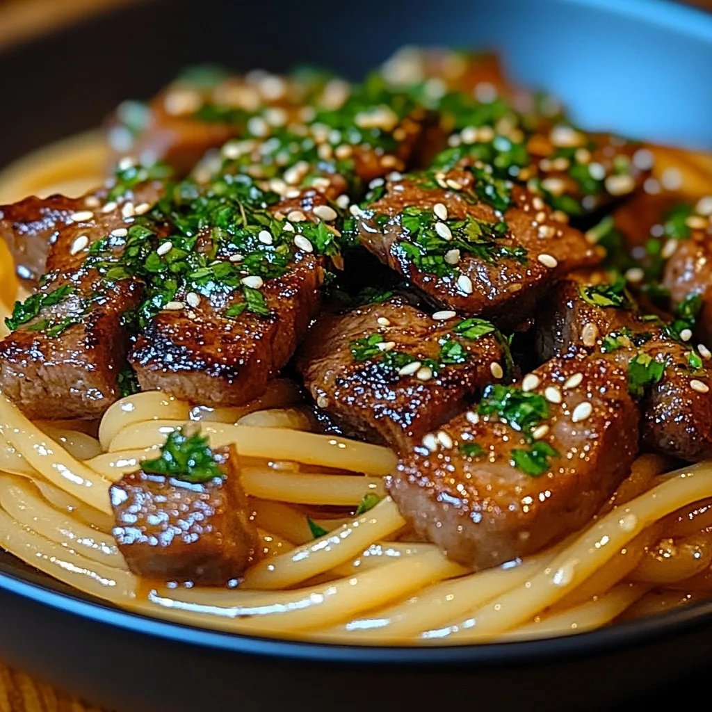 <p>Sweet and Spicy Garlic Steak Pasta: An Incredible 7-Ingredient Recipe</p>