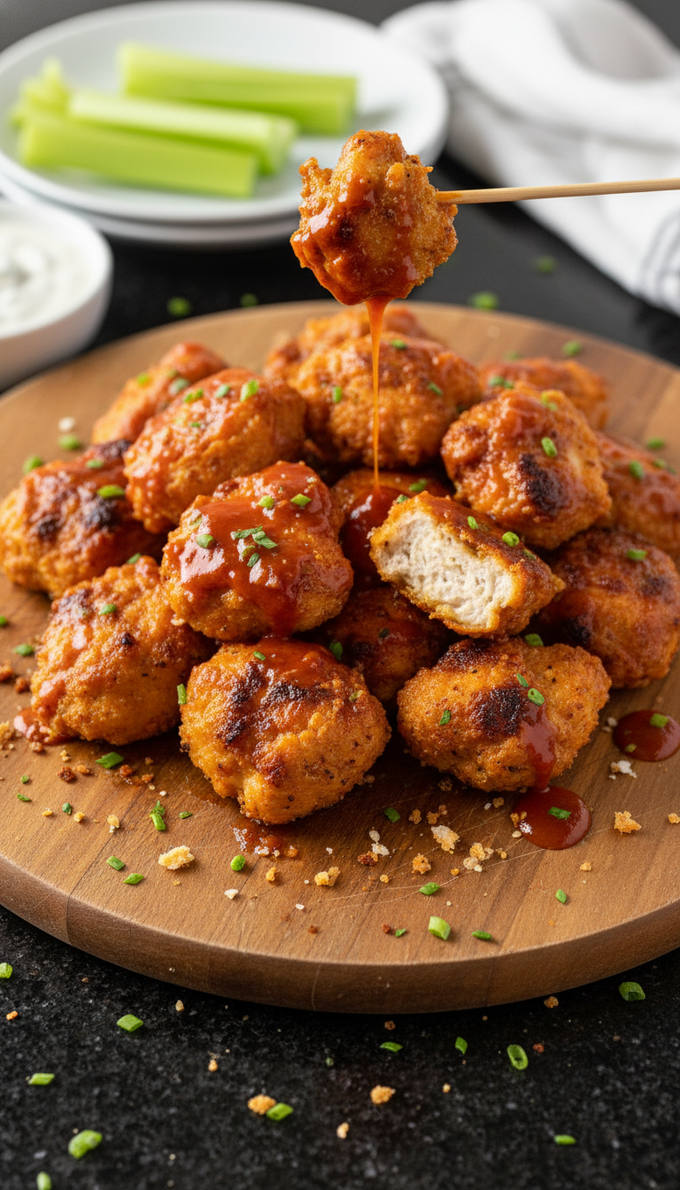 Zesty Buffalo Chicken Bites