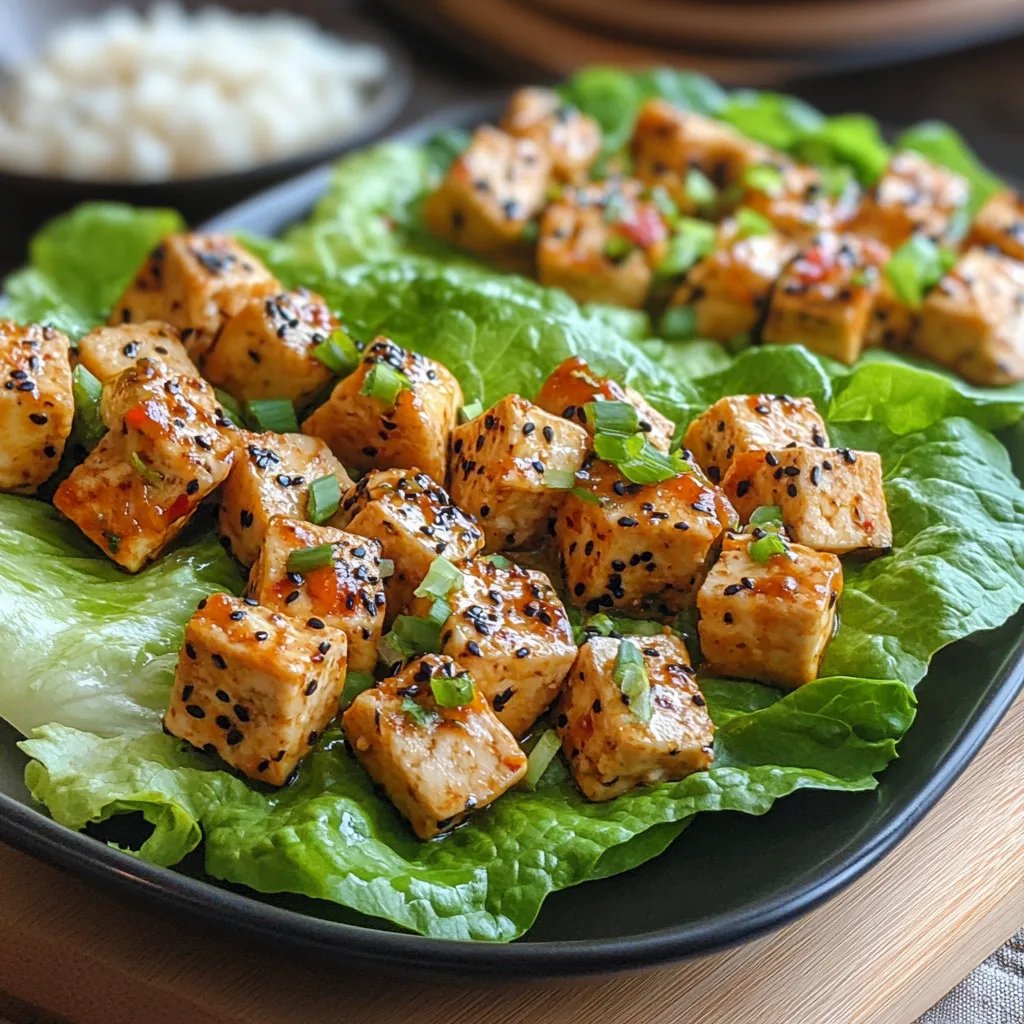 Bang Bang Tofu Lettuce Wraps: An Incredible Ultimate Recipe