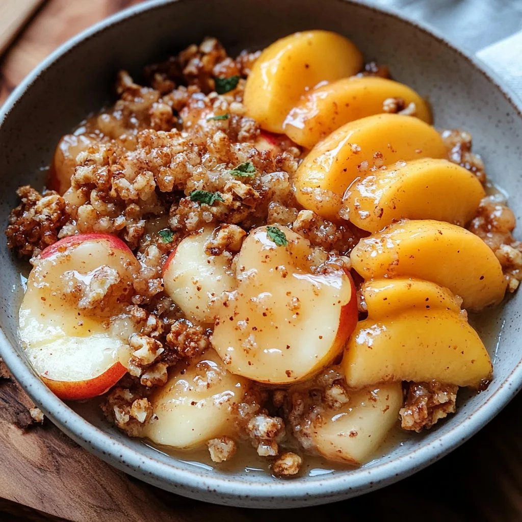 Healthy Peach Crisp: An Incredible Ultimate Recipe for 6