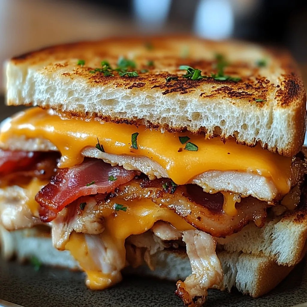 Cheddar & Bacon Turkey Melt on Sourdough: A Wonderful Ultimate Recipe