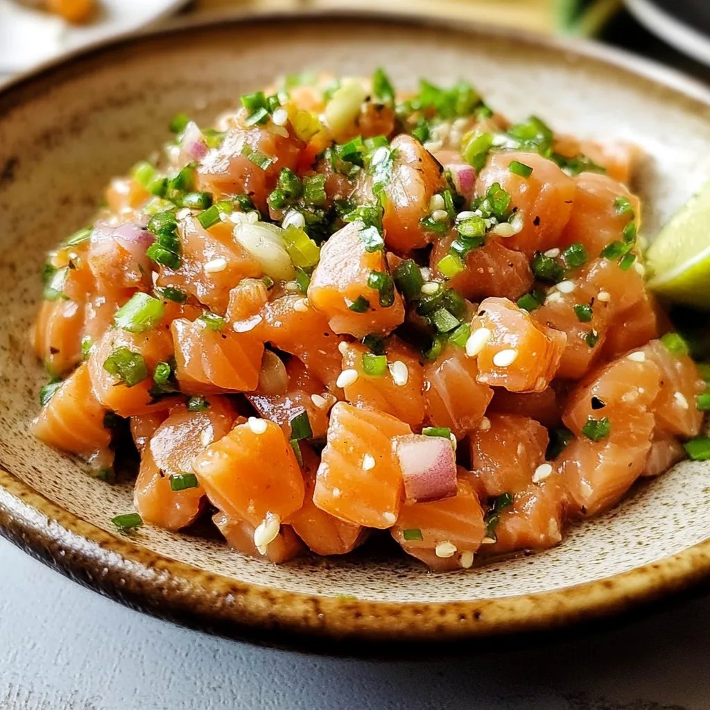 25-Minute Salmon Tartare