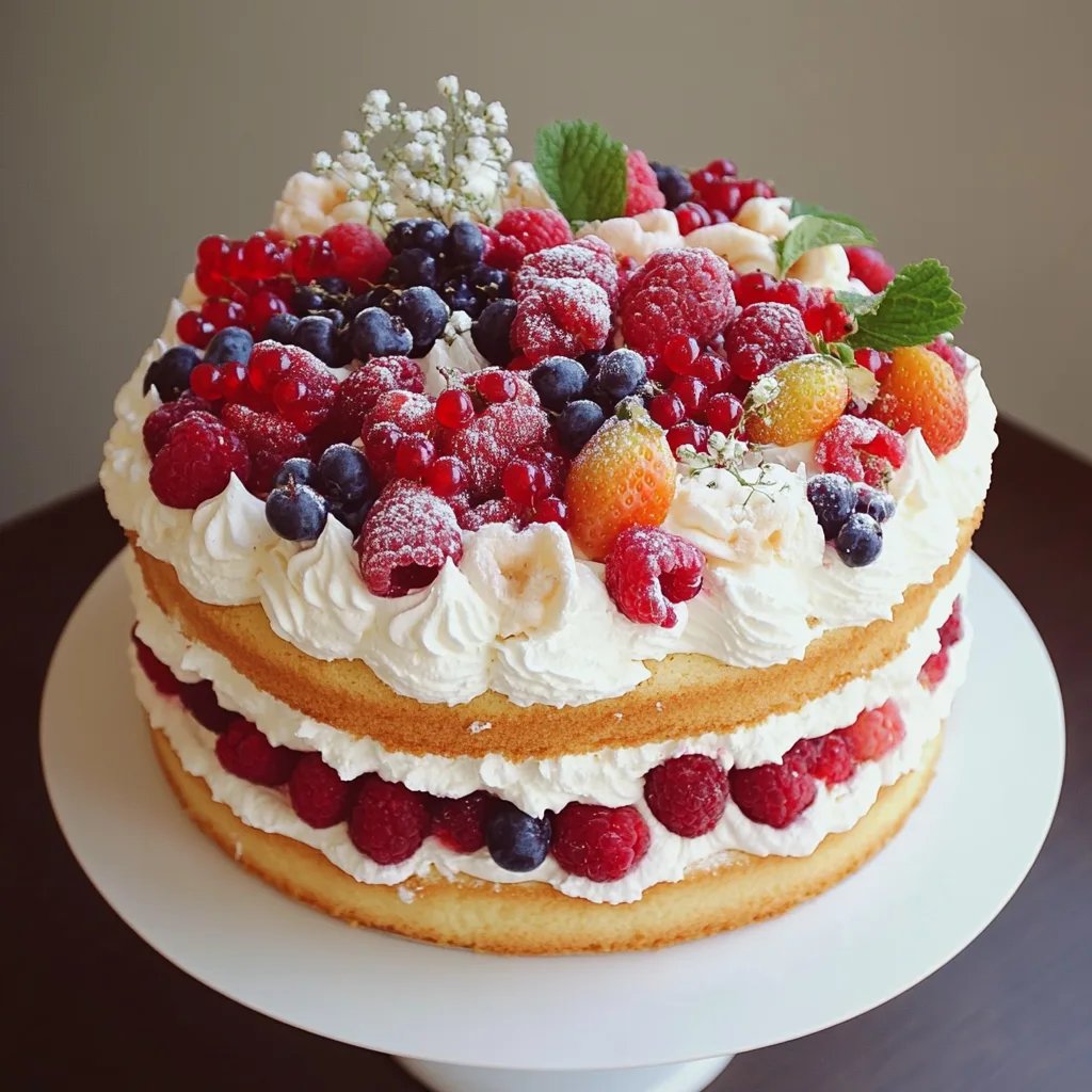 Berries and Cream Cake: An Incredible Ultimate Recipe