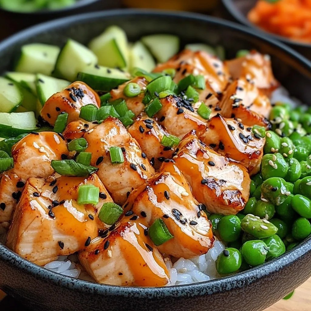 <p>Air Fryer Salmon Bowls: An Incredible Ultimate Recipe for Your Weeknight Dinner</p>